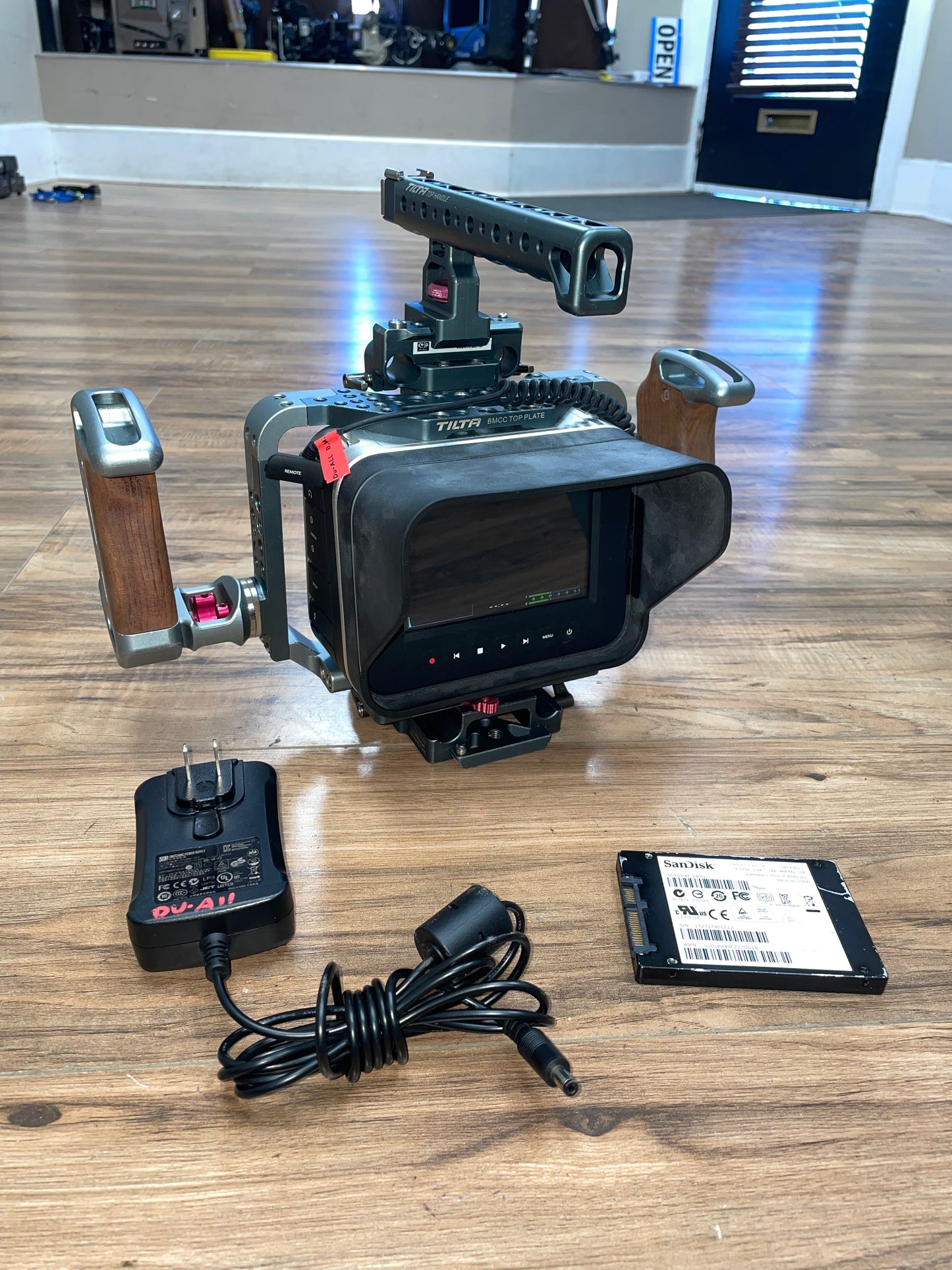 Blackmagic Production Camera 4K EF w/ Tilta Camera Cage & Handles