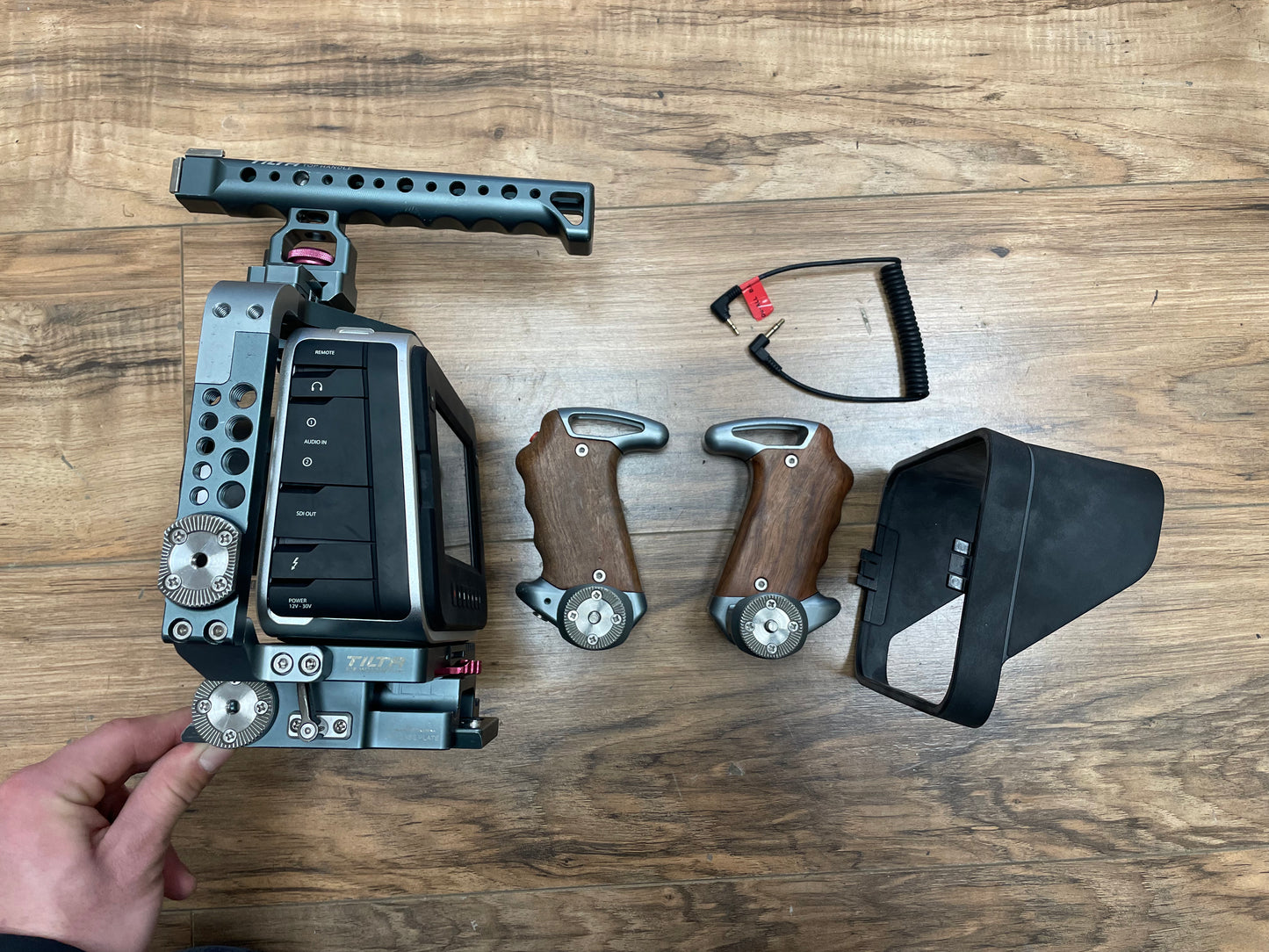 Blackmagic Production Camera 4K EF w/ Tilta Camera Cage & Handles