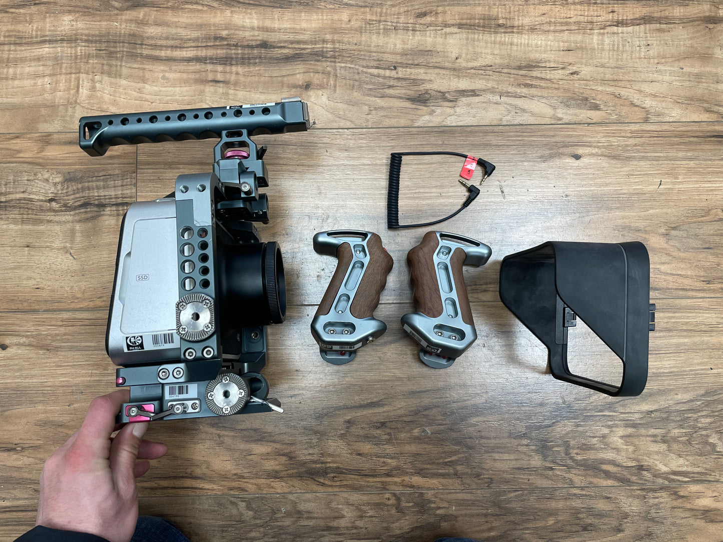 Blackmagic Production Camera 4K EF w/ Tilta Camera Cage & Handles