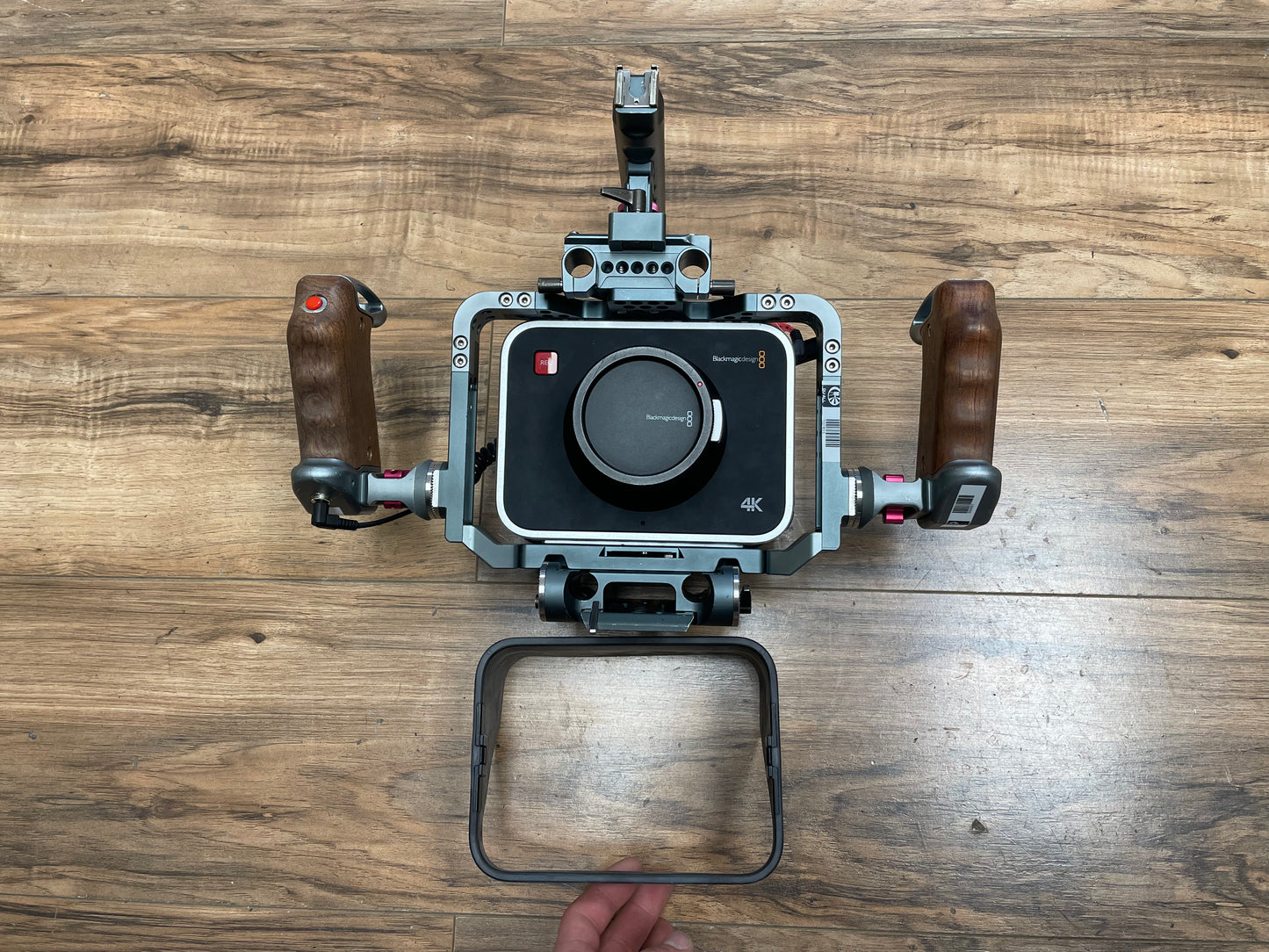 Blackmagic Production Camera 4K EF w/ Tilta Camera Cage & Handles