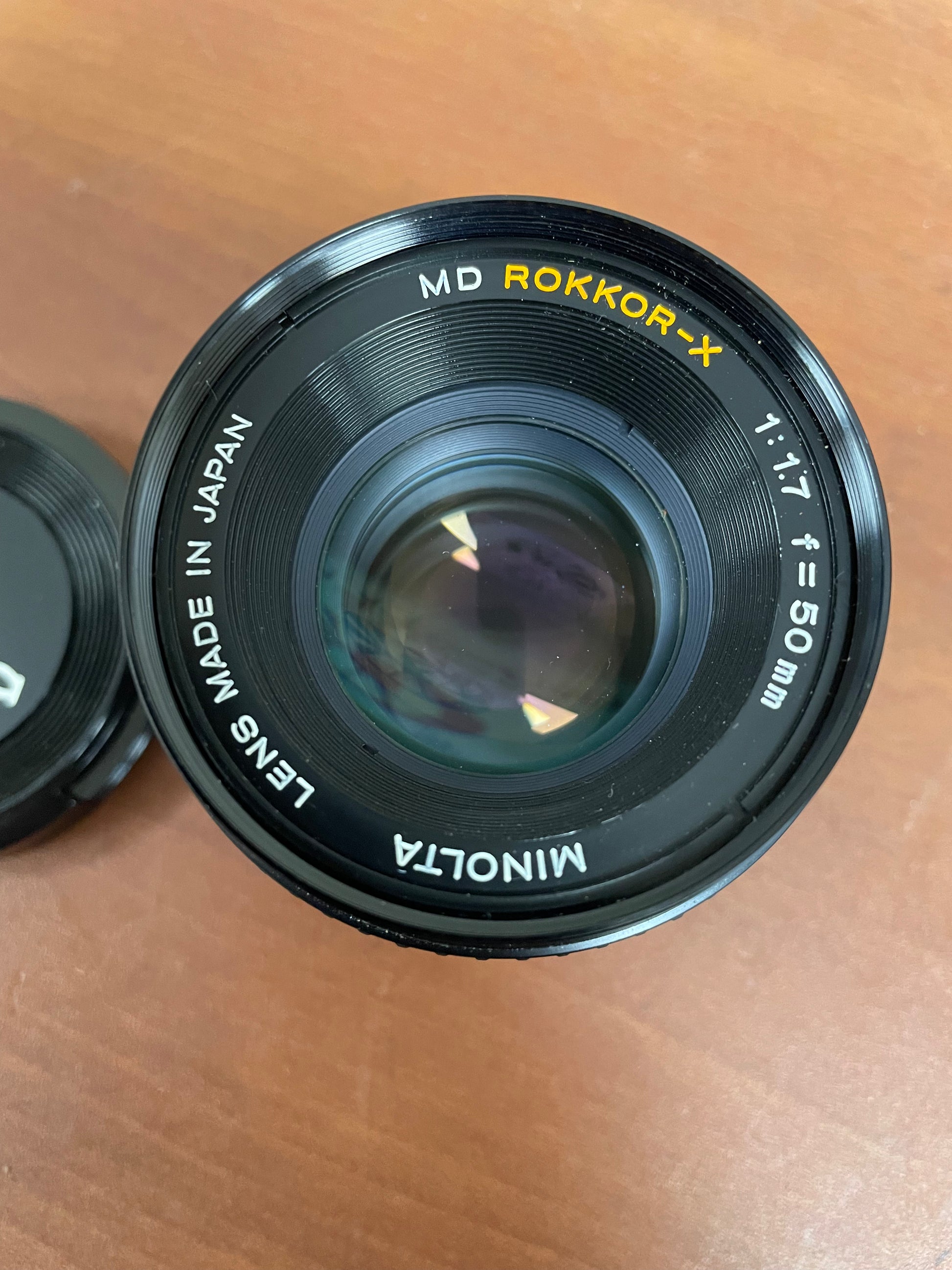 Minolta MD Rokkor-X 50mm f1.7 Lens - Excellent – Du-All Camera Minolta MD Rokkor-X 50mm f1.7 Lens - Excellent – Du-All Camera