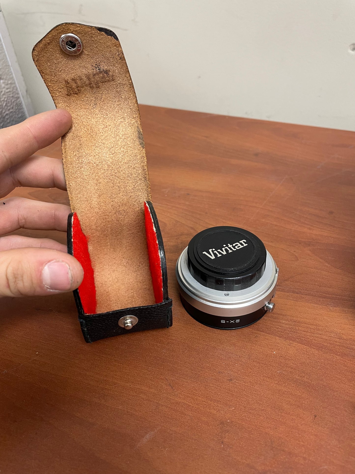 Vivitar Automatic Tele Converter 2x-5 w/ Caps, Case, Lens Made In Japan