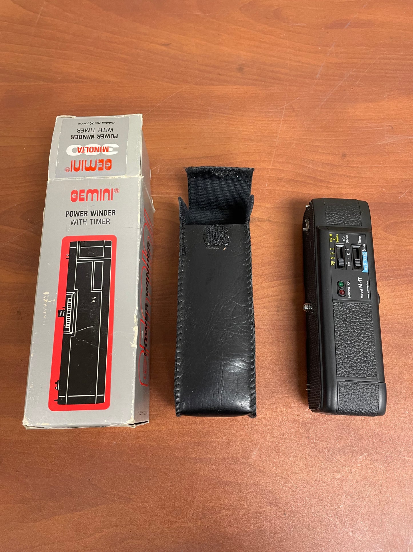 Gemini Power Winder w/ Timer For Minolta Cameras In Original Box w/ Manual | M330GP