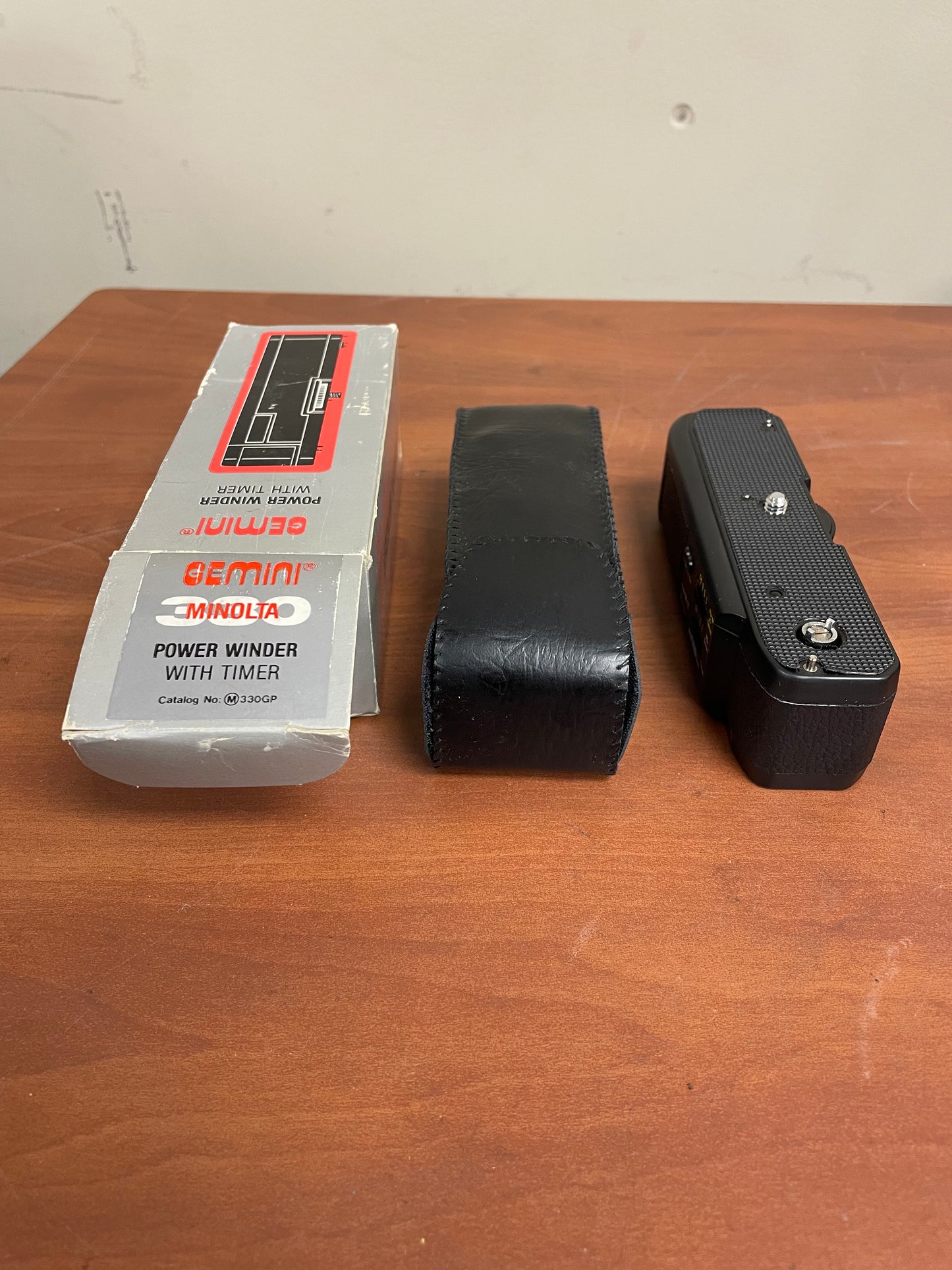 Gemini Power Winder w/ Timer For Minolta Cameras In Original Box w/ Manual | M330GP