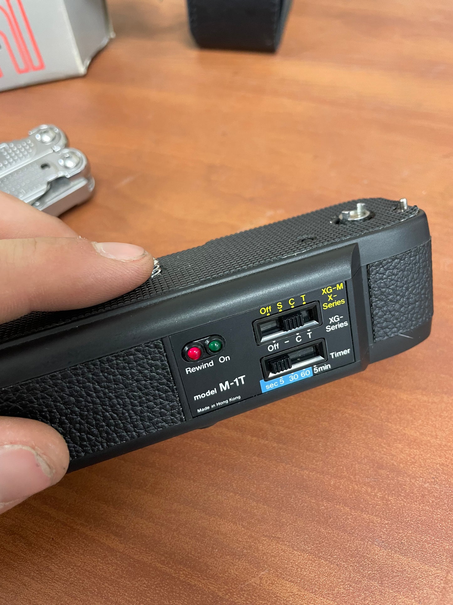 Gemini Power Winder w/ Timer For Minolta Cameras In Original Box w/ Manual | M330GP