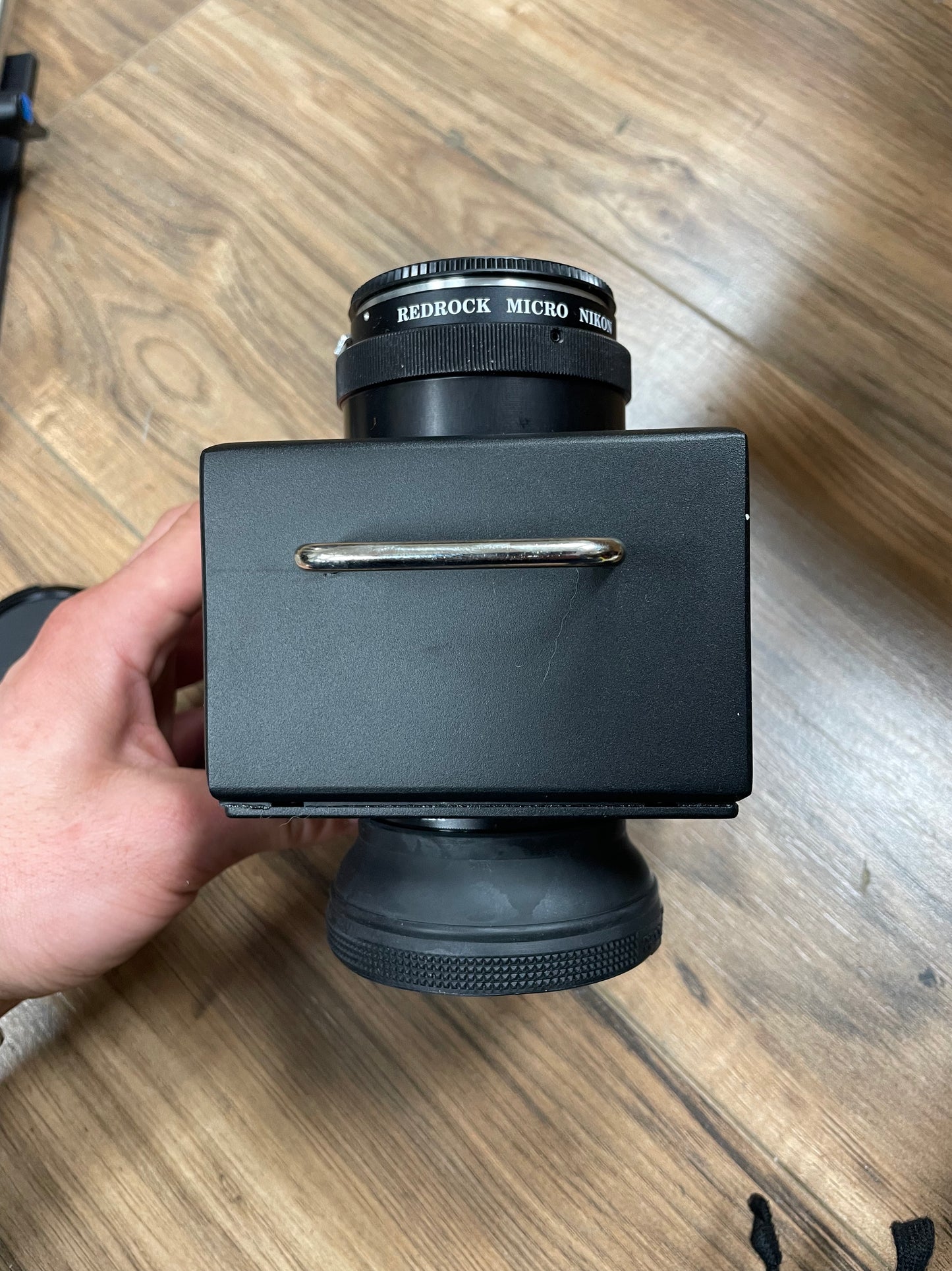 Redrock Micro M2 Cinema Lens Adapter Nikon F w/ 72mm HD Macro, Plate, Rails