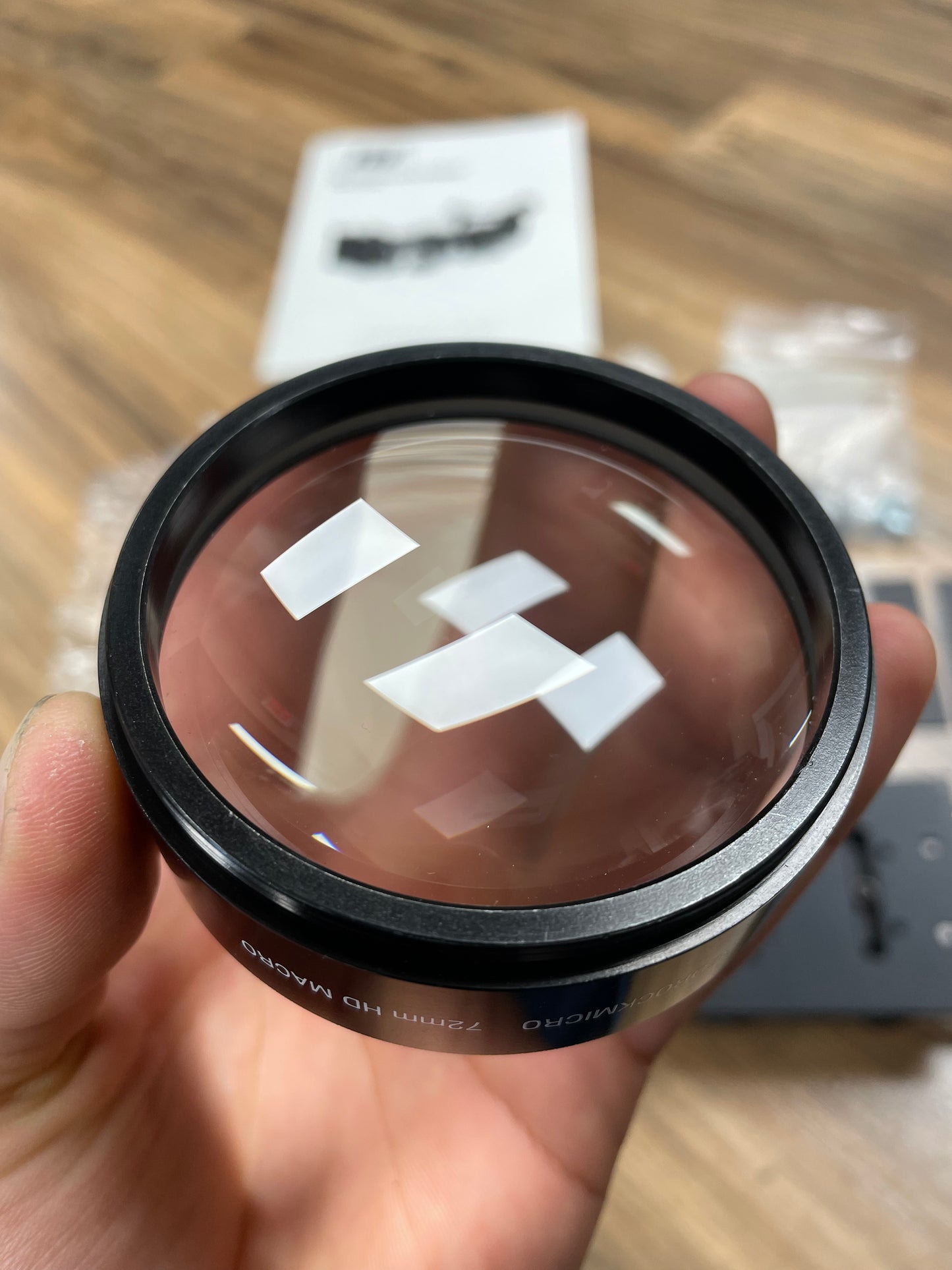 Redrock Micro M2 Cinema Lens Adapter Nikon F w/ 72mm HD Macro, Plate, Rails