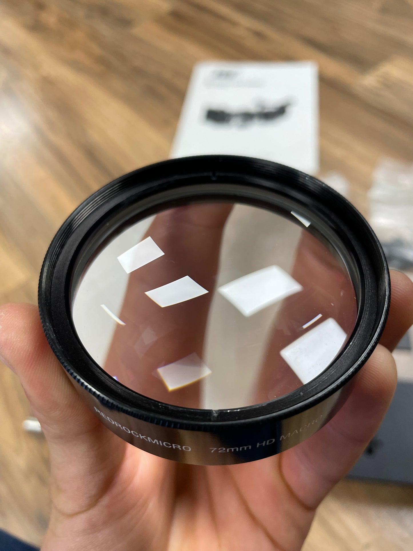 Redrock Micro M2 Cinema Lens Adapter Nikon F w/ 72mm HD Macro, Plate, Rails