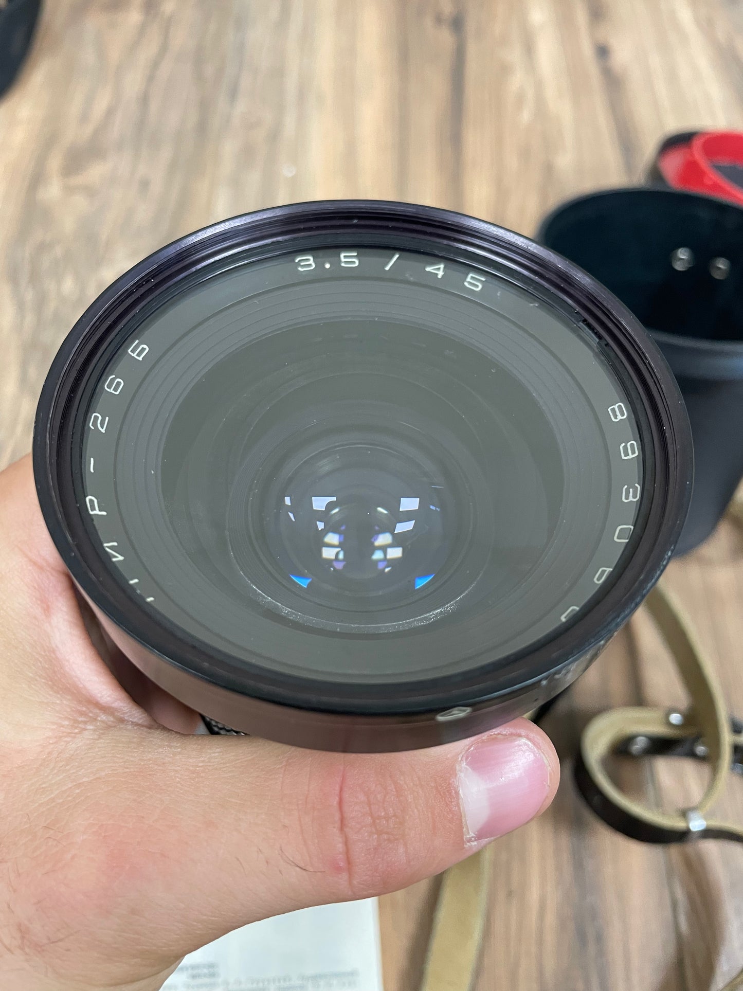 MIR-26B 45mm f3.5 P6 Mount Medium Format Wide Angle Soviet Lens S# 893068