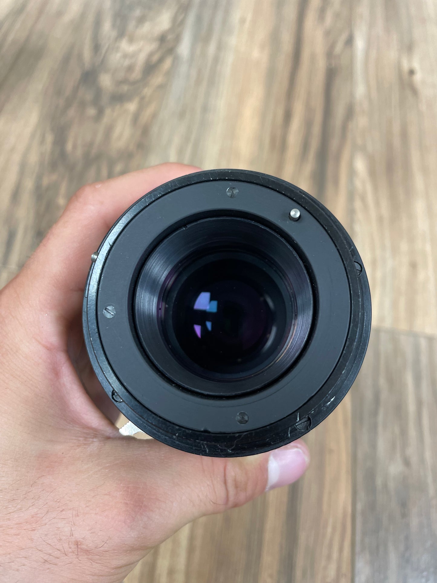 MC Telear-5b 250mm f5.6 P6 Mount Medium Format Telephoto Soviet Lens S# 880553