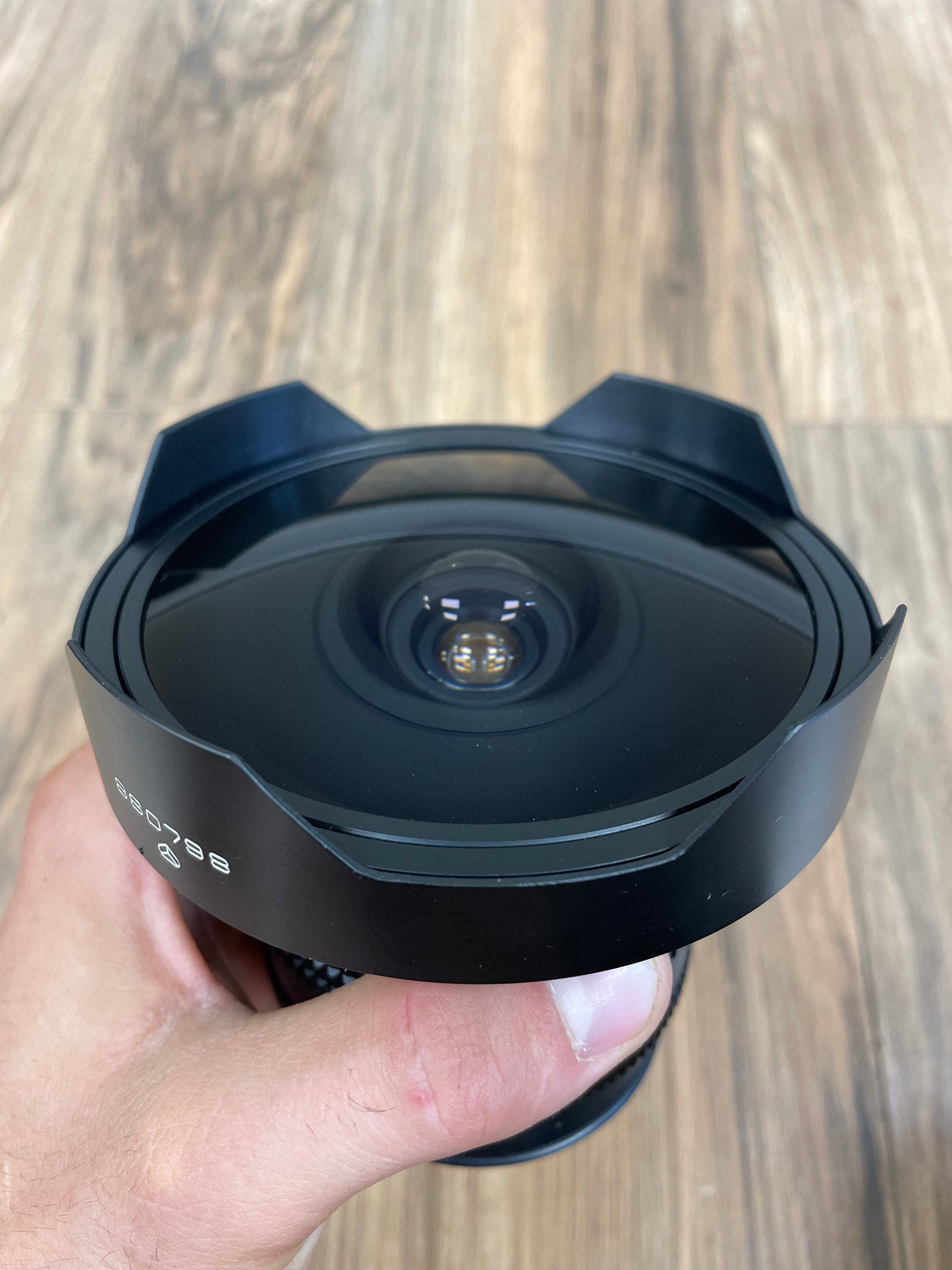 Zodiak-8b 30mm f3.5 P6 Mount Medium Format Wide Angle Fisheye Soviet Lens S# 860798 w/ Filters