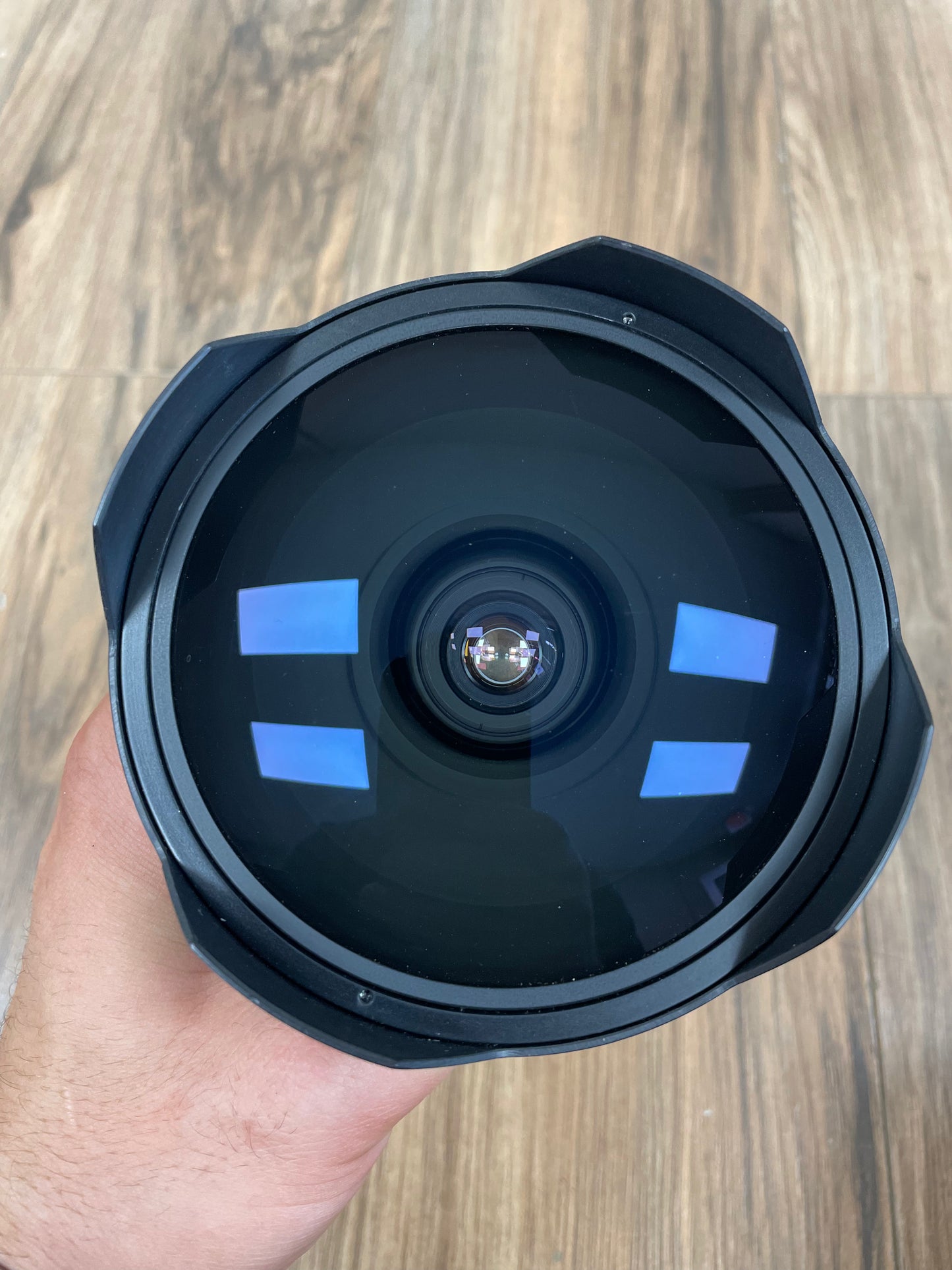 Zodiak-8b 30mm f3.5 P6 Mount Medium Format Wide Angle Fisheye Soviet Lens S# 860798 w/ Filters