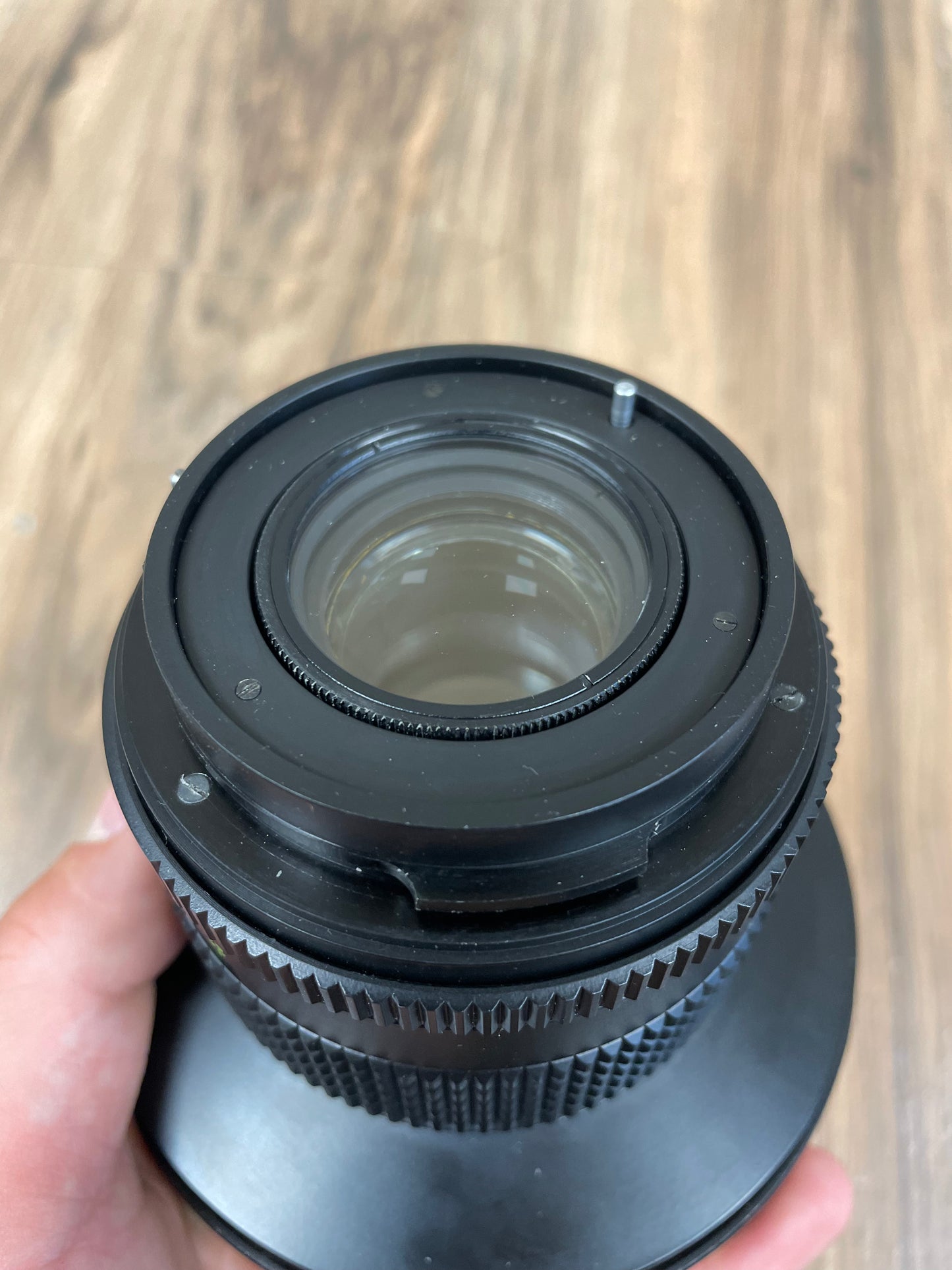 Zodiak-8b 30mm f3.5 P6 Mount Medium Format Wide Angle Fisheye Soviet Lens S# 860798 w/ Filters