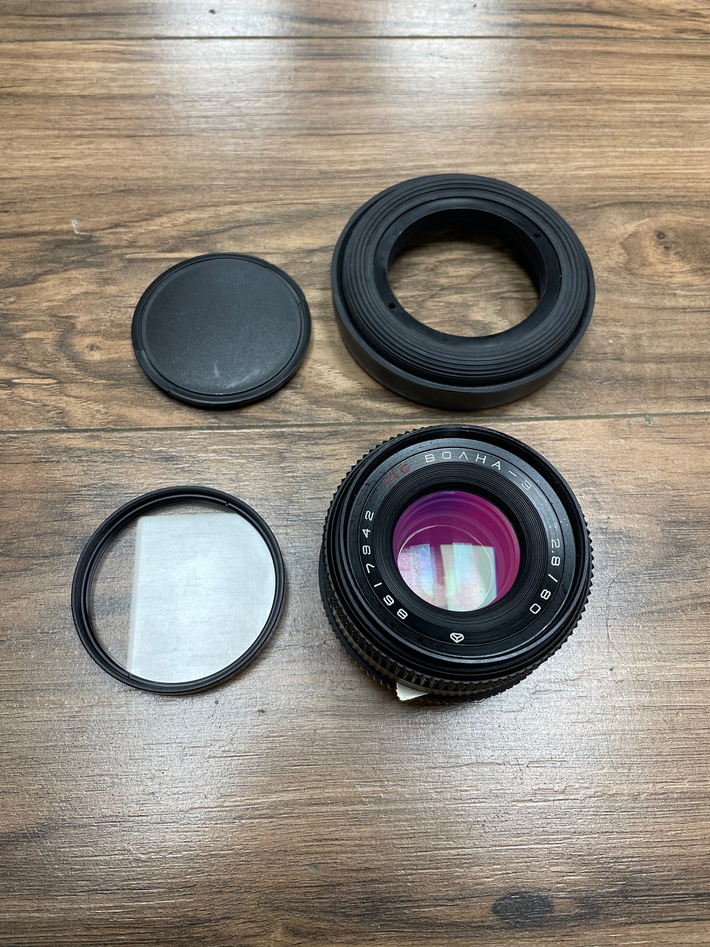 Kiev-60 + MC Volna-3 80mm f2.8 Medium Format Camera + TTL Prism Finder + Leather Carrying Bag + Accessories