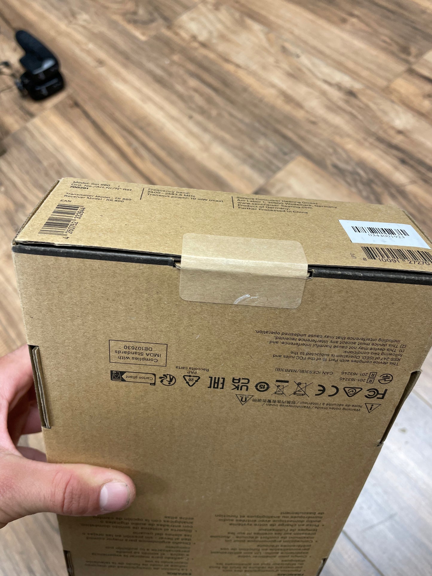 Sennheiser Set 860 Digital Wireless TV Listening System [BRAND NEW SEALED IN BOX]