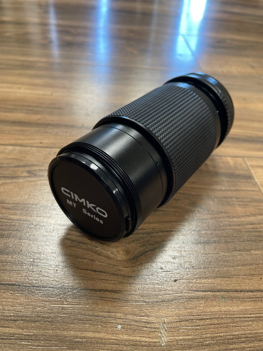 Cimko MT Series f4.5 MC 80-200mm FD Mount Zoom Lens S# 440304