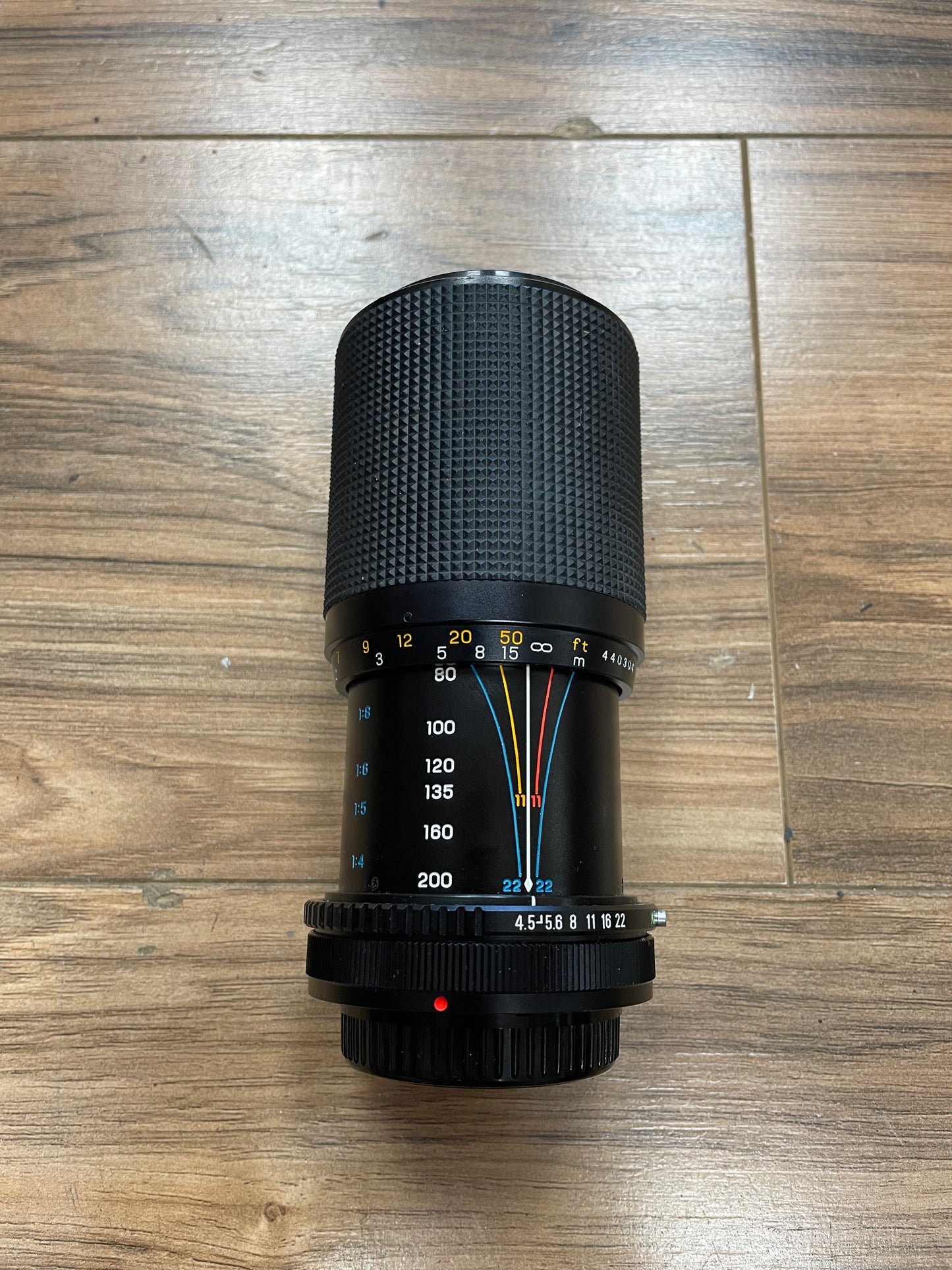 Cimko MT Series f4.5 MC 80-200mm FD Mount Zoom Lens S# 440304