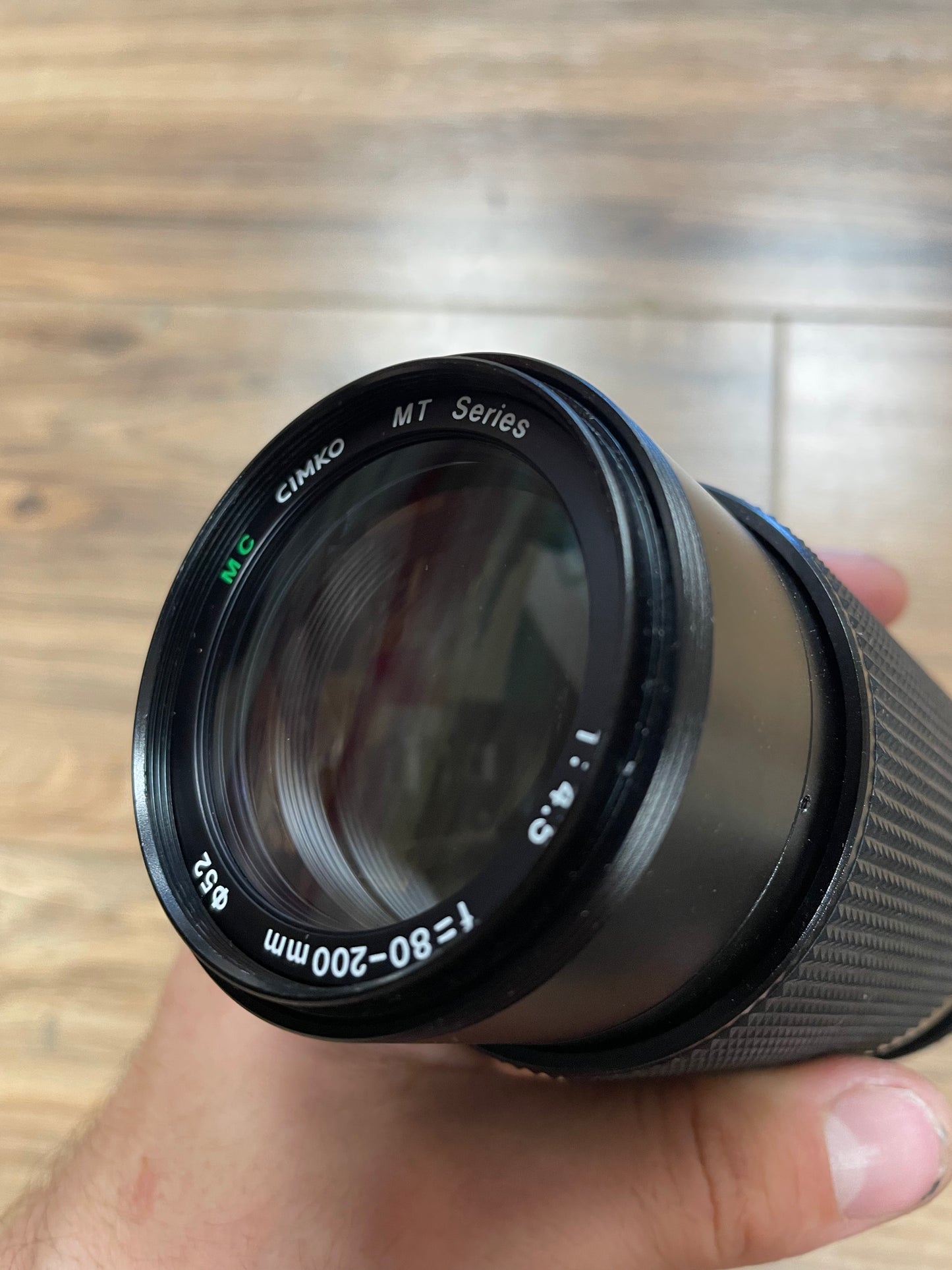 Cimko MT Series f4.5 MC 80-200mm FD Mount Zoom Lens S# 440304