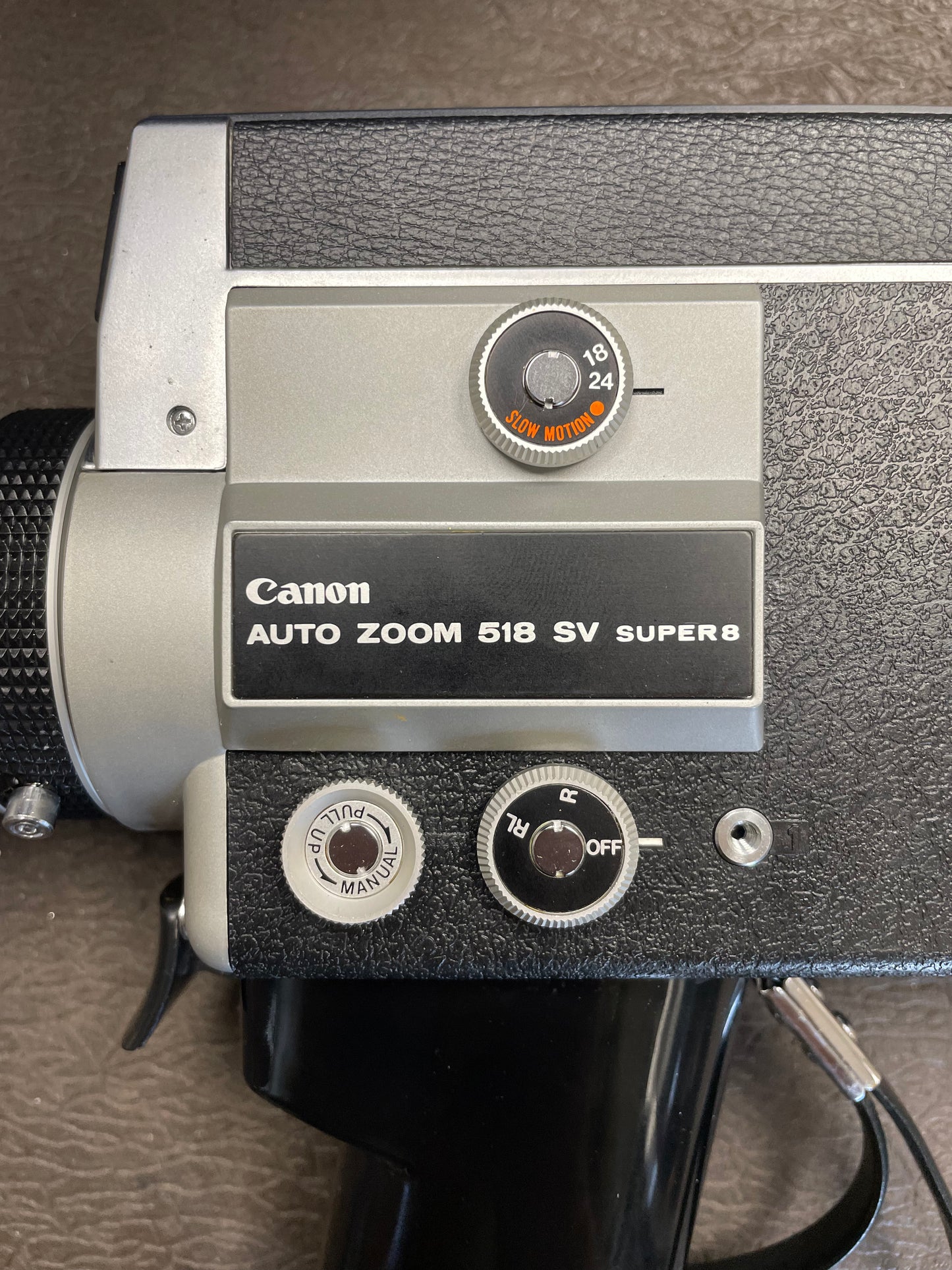 Canon 518 Auto Zoom SV (Special Version) Super 8mm Camera S# 330378