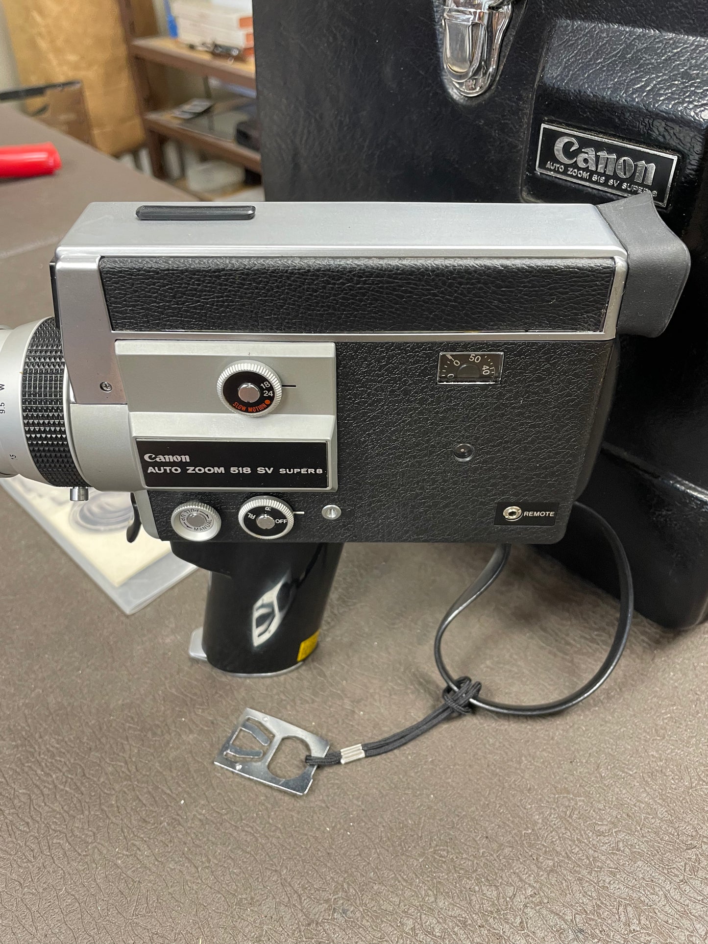 Canon 518 Auto Zoom SV (Special Version) Super 8mm Camera S# 330378