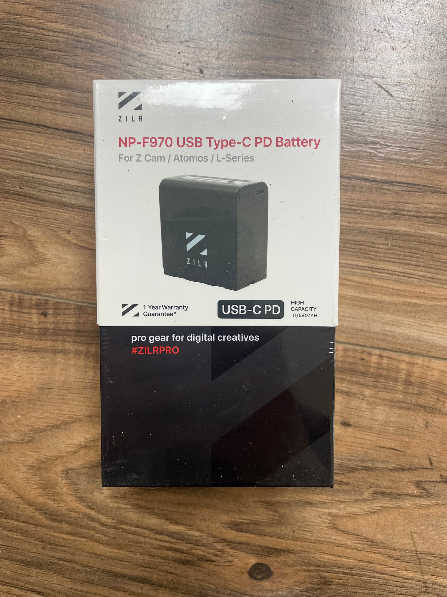 ZILR 74.37Wh L-Series/NP-F970 Lithium-Ion Battery with USB-C PD Output - ZRNPB01