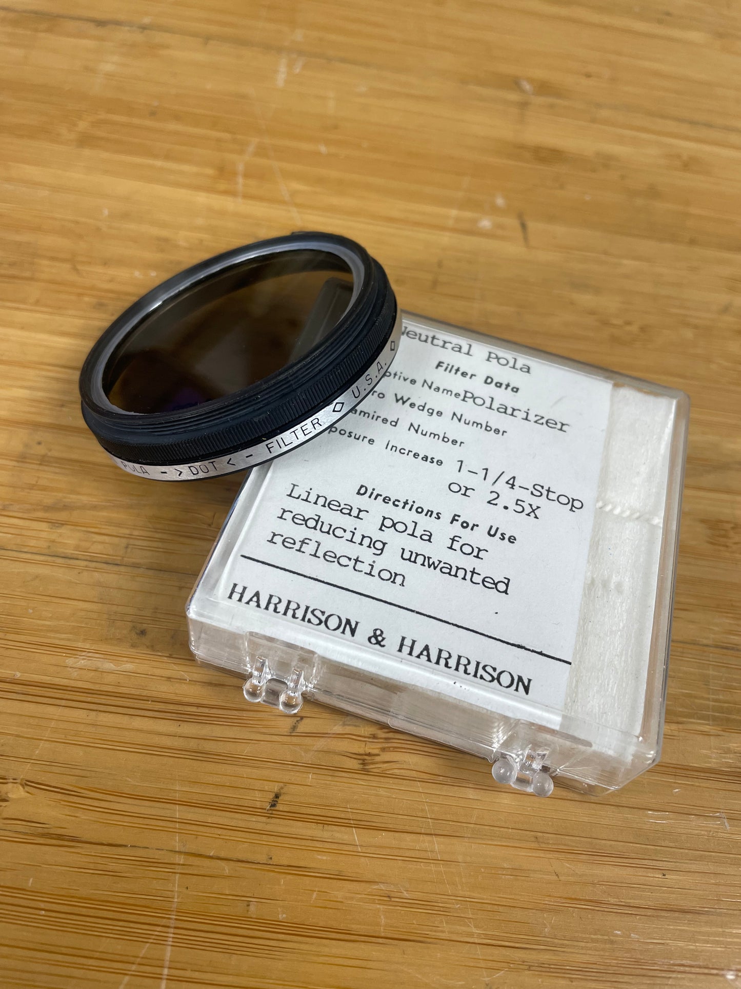Harrison Series 7 Regulator w/ Polarizer Filter