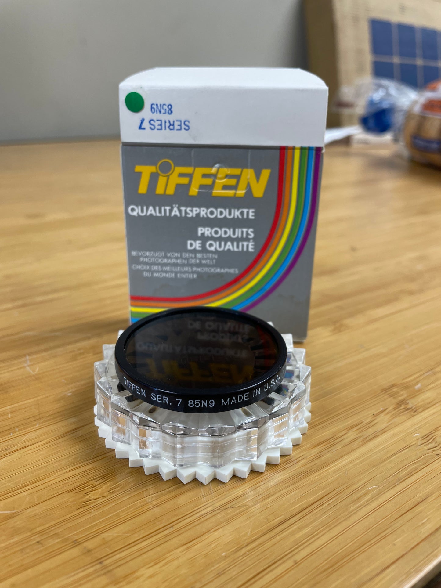 Tiffen Series 7 85 + ND9 Filter (85N9) - Rainbow Box
