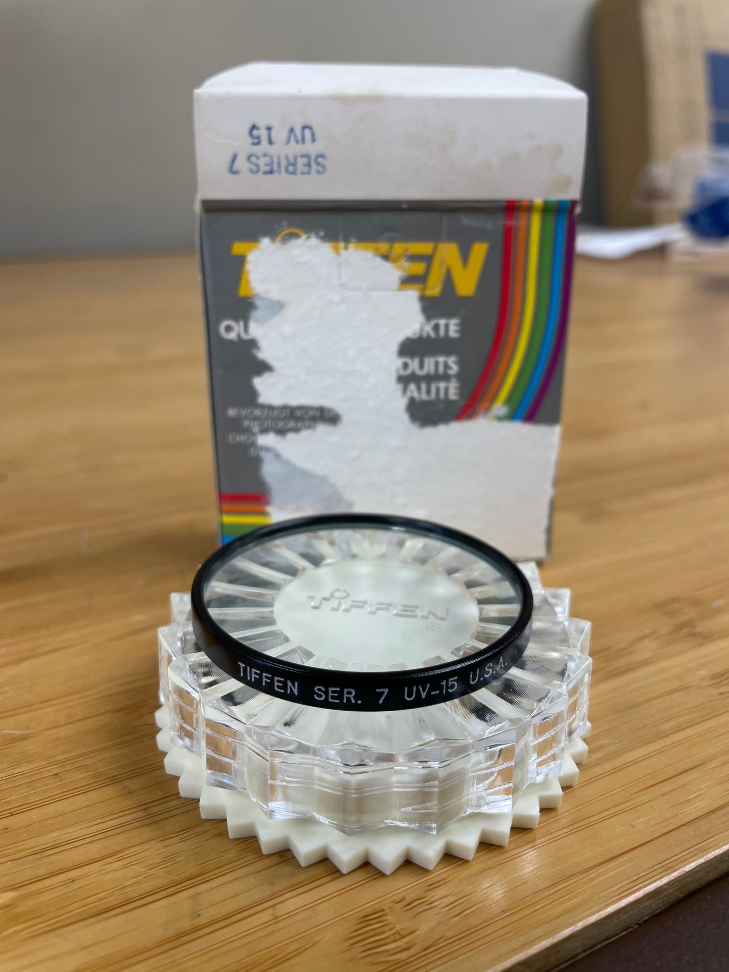 Tiffen Series 7 UV-15 Filter - Rainbow Box
