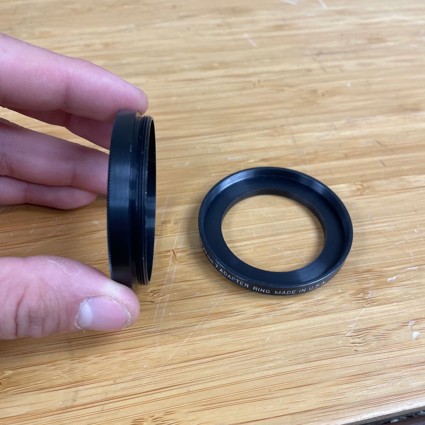 Tiffen 43mm to Series 7 Adapter Ring (43M7) - Yellow Box