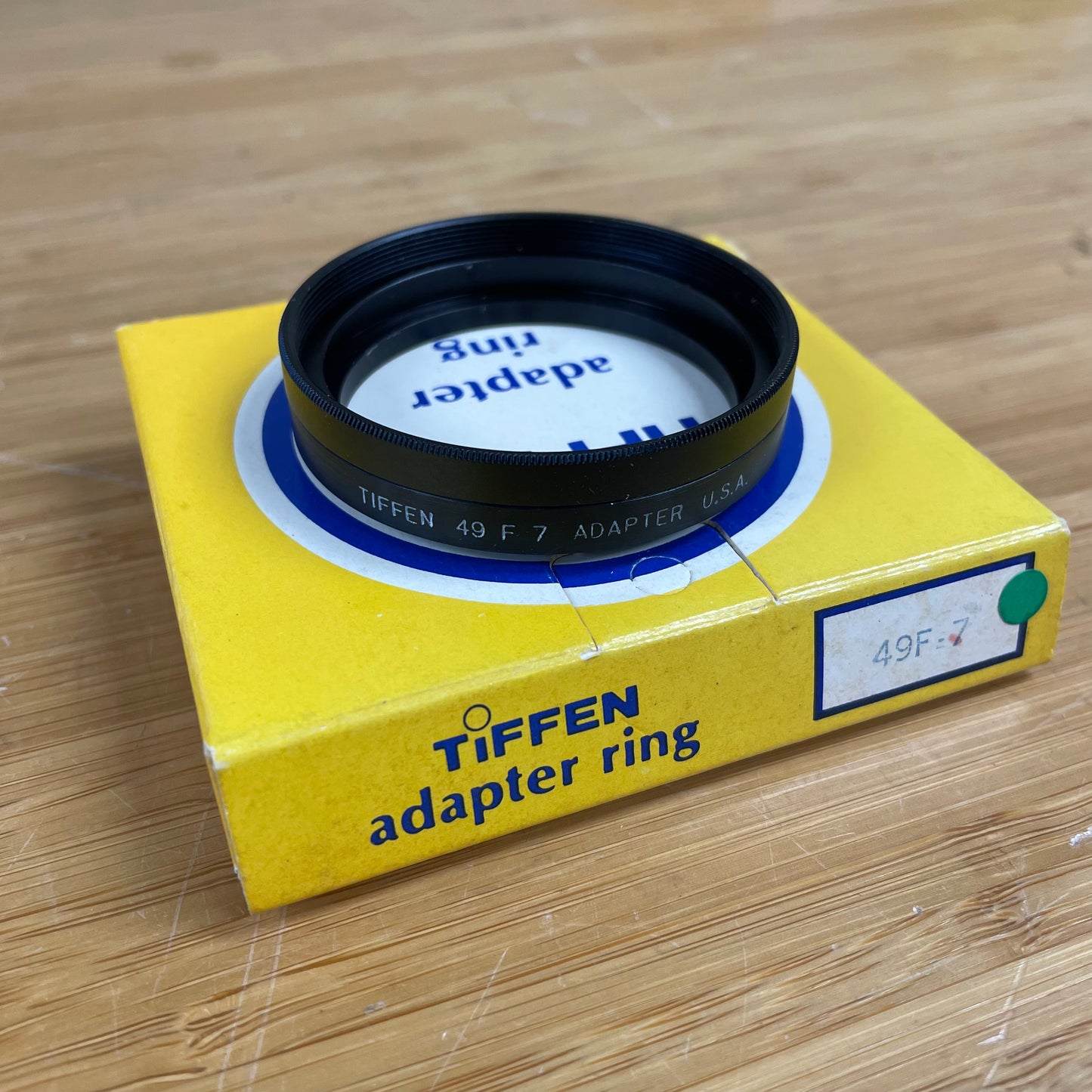 Tiffen 49mm Fine Thread to Series 7 Adapter Ring (49F7)