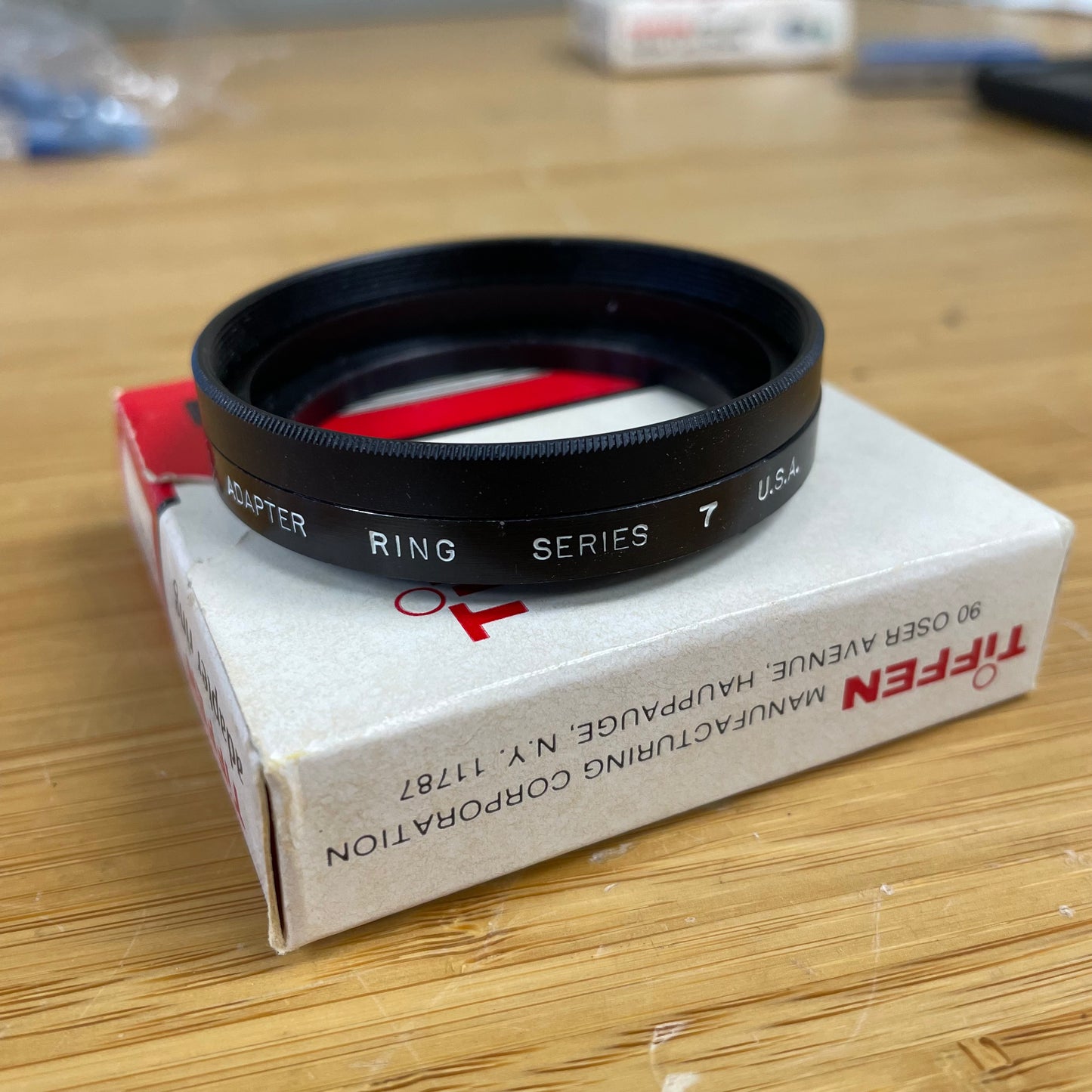 Tiffen 46.5mm to Series 7 Adapter Ring (46.5M7) - Red Box