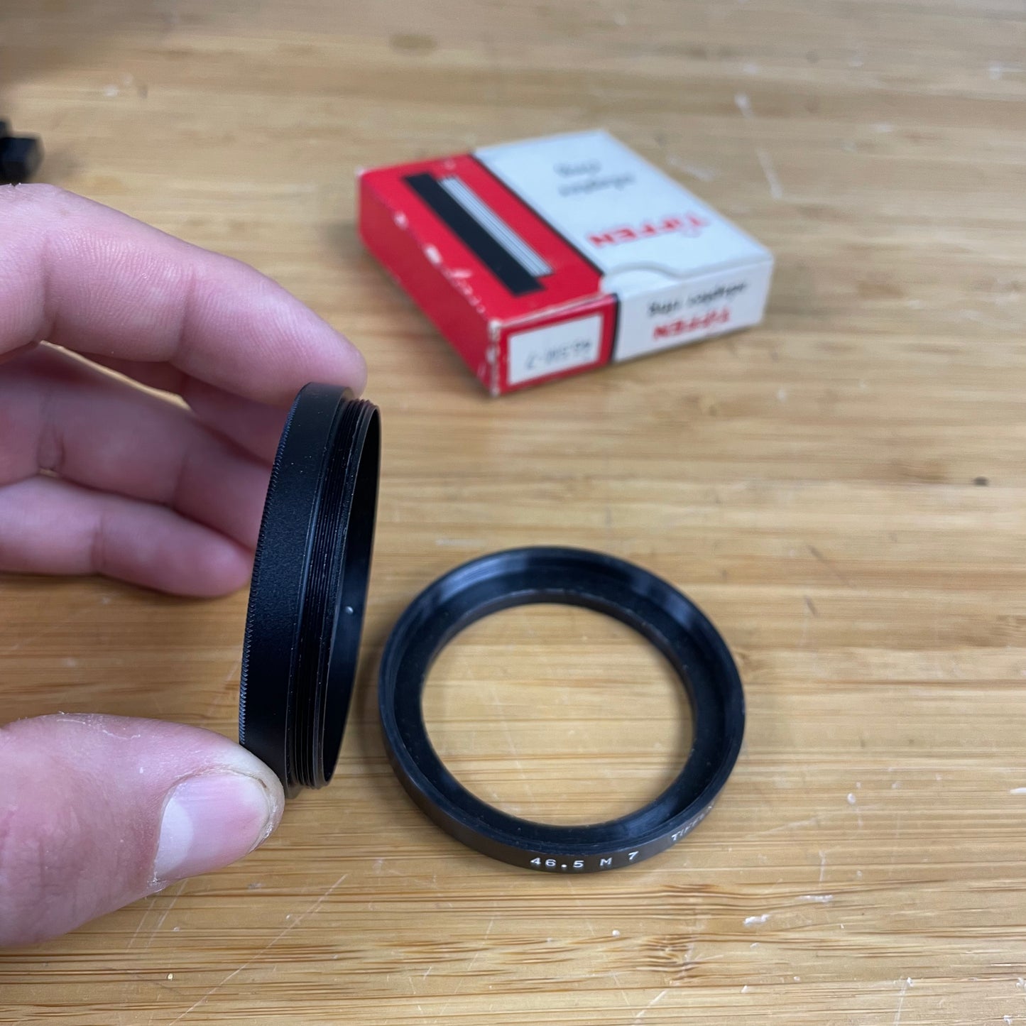 Tiffen 46.5mm to Series 7 Adapter Ring (46.5M7) - Red Box
