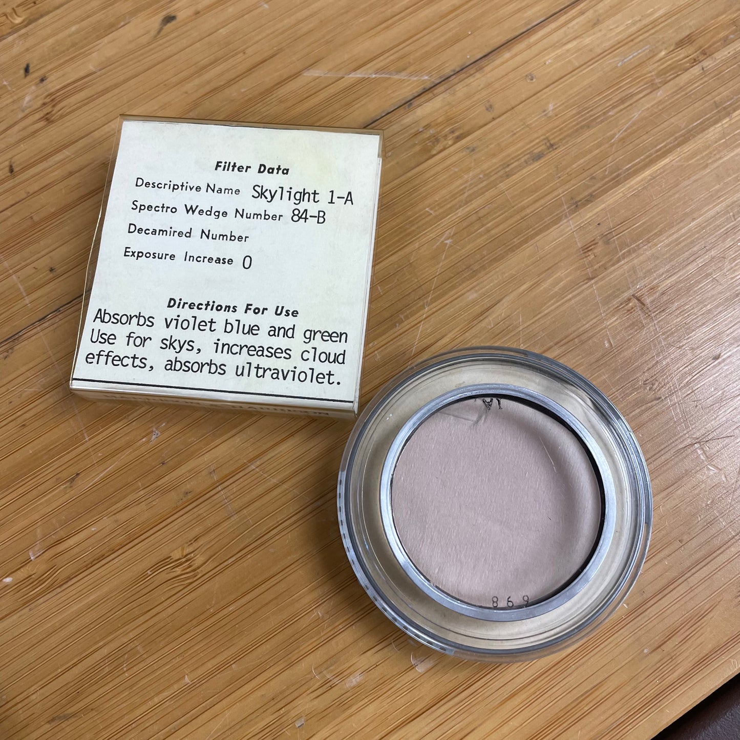 Harrison Series 6 Skylight 1-A Filter