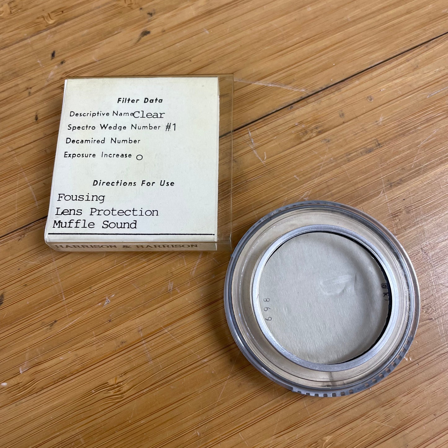 Harrison Series 6 Clear Laminate Filter