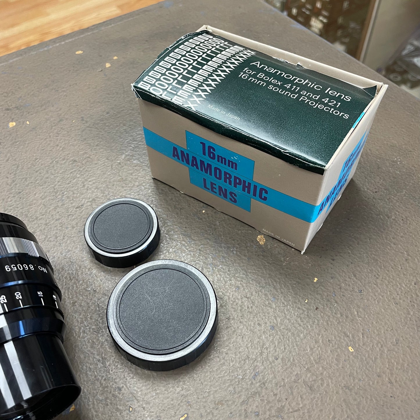 Bolex Anamorphic Lens 16F with Case 268.879 S# 86059