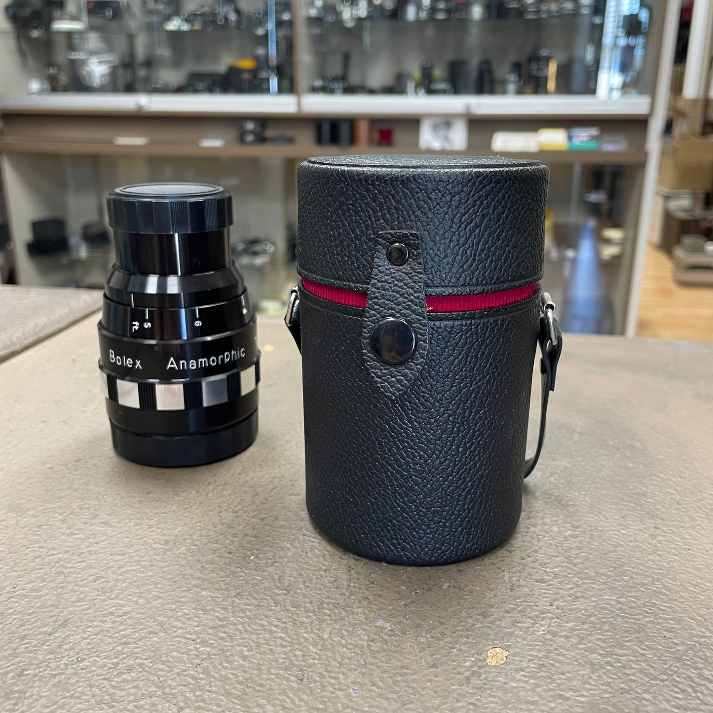 Bolex Anamorphic Lens 16F with Case 268.879 S# 86059