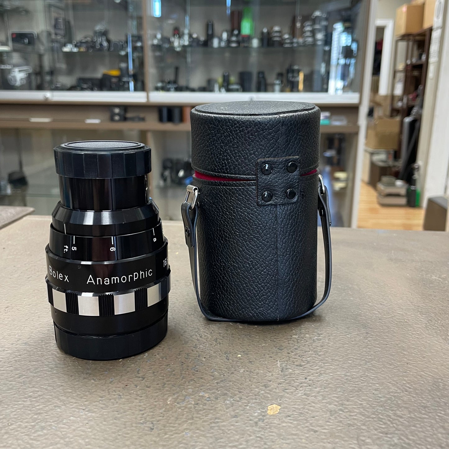 Bolex Anamorphic Lens 16F with Case 268.879 S# 86059