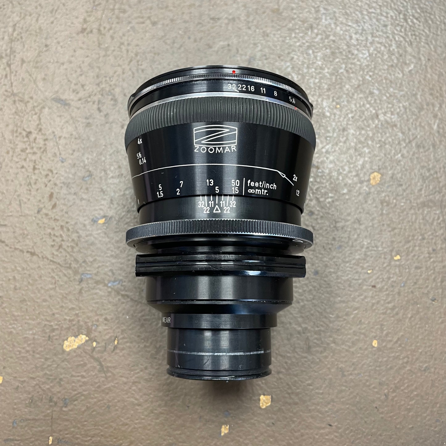 Heinz Kilfitt Zoomar Muenchen Makro-Kilar 90mm f2.8 (1:2.8/90) Arri Standard Mount Lens S# Nr.243-2336