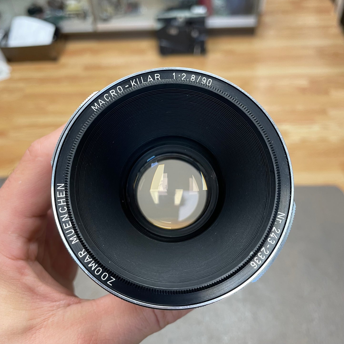 Heinz Kilfitt Zoomar Muenchen Makro-Kilar 90mm f2.8 (1:2.8/90) Arri Standard Mount Lens S# Nr.243-2336