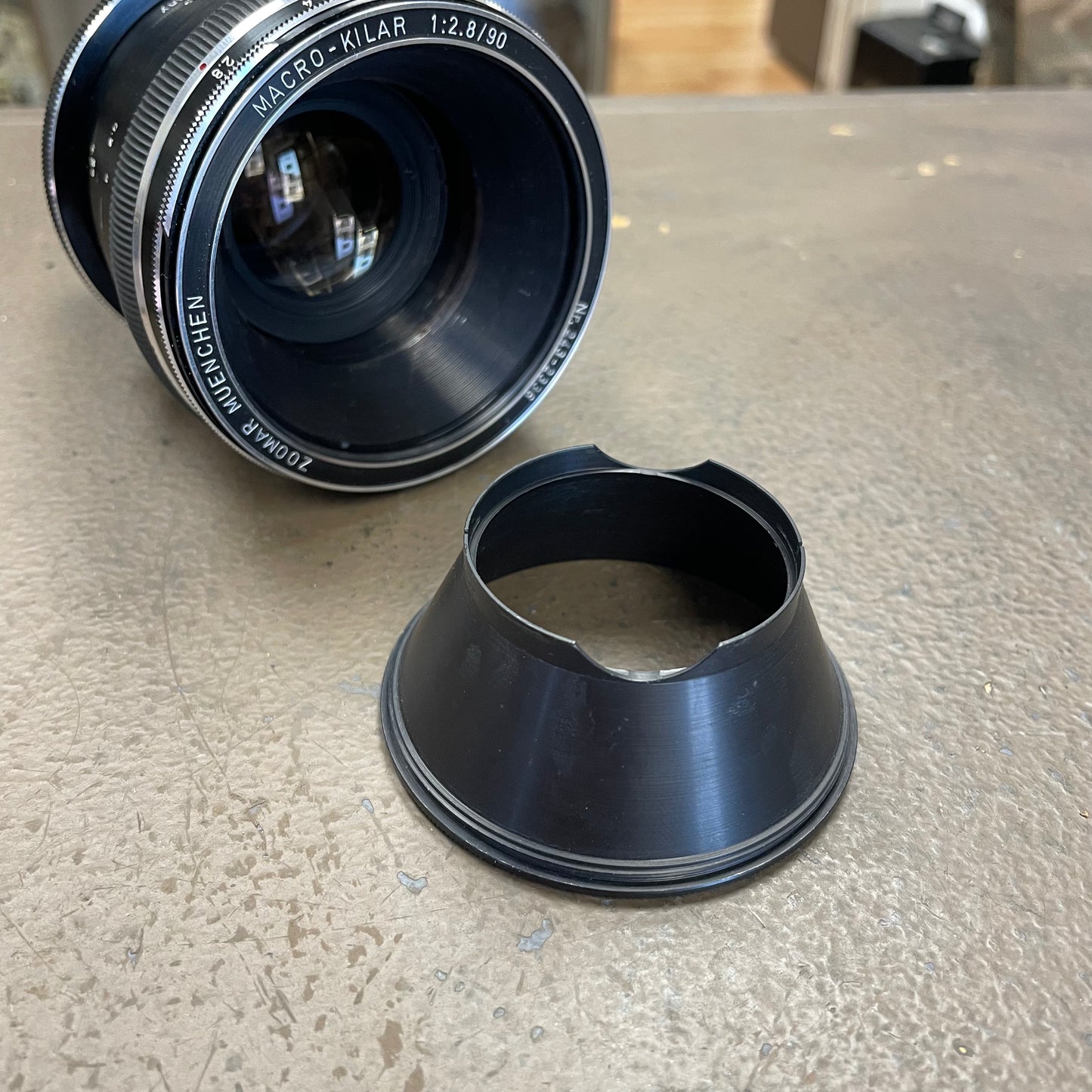 Heinz Kilfitt Zoomar Muenchen Makro-Kilar 90mm f2.8 (1:2.8/90) Arri Standard Mount Lens S# Nr.243-2336