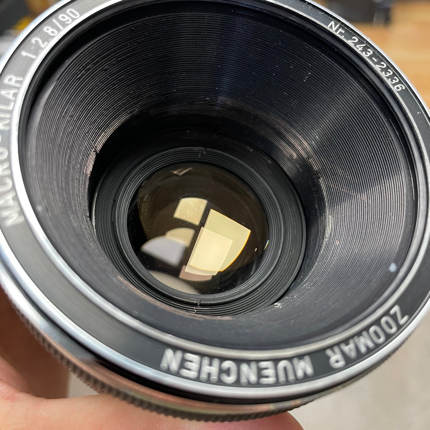 Heinz Kilfitt Zoomar Muenchen Makro-Kilar 90mm f2.8 (1:2.8/90) Arri Standard Mount Lens S# Nr.243-2336