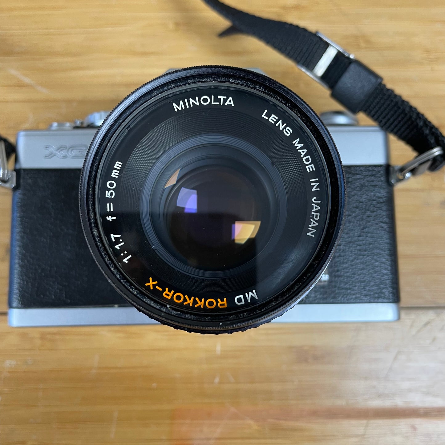 Minolta XG9 Vintage 35mm Film Camera w/ Minolta MD Rokkor-X 50mm f1.7 Lens