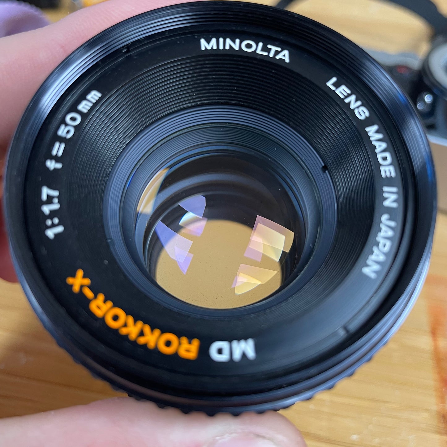 Minolta XG9 Vintage 35mm Film Camera w/ Minolta MD Rokkor-X 50mm f1.7 Lens