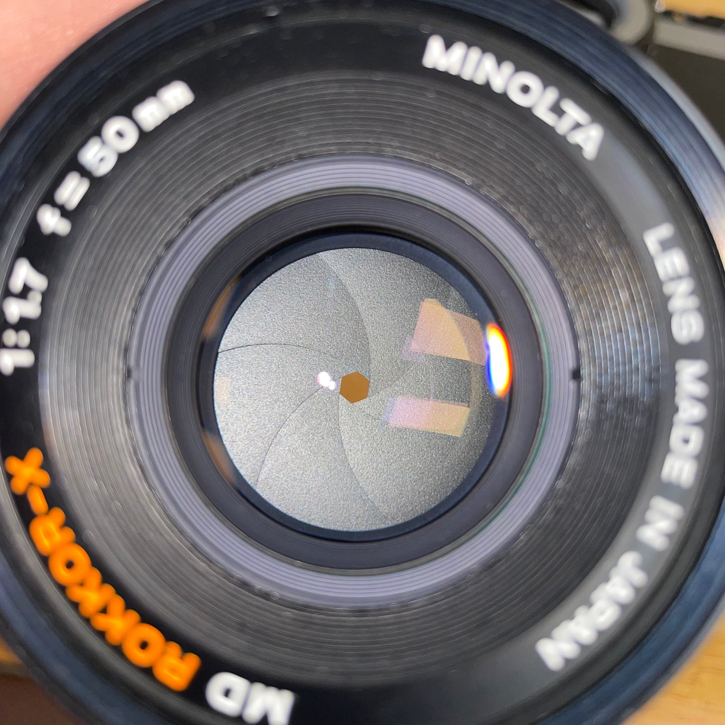 Minolta XG9 Vintage 35mm Film Camera w/ Minolta MD Rokkor-X 50mm f1.7 Lens