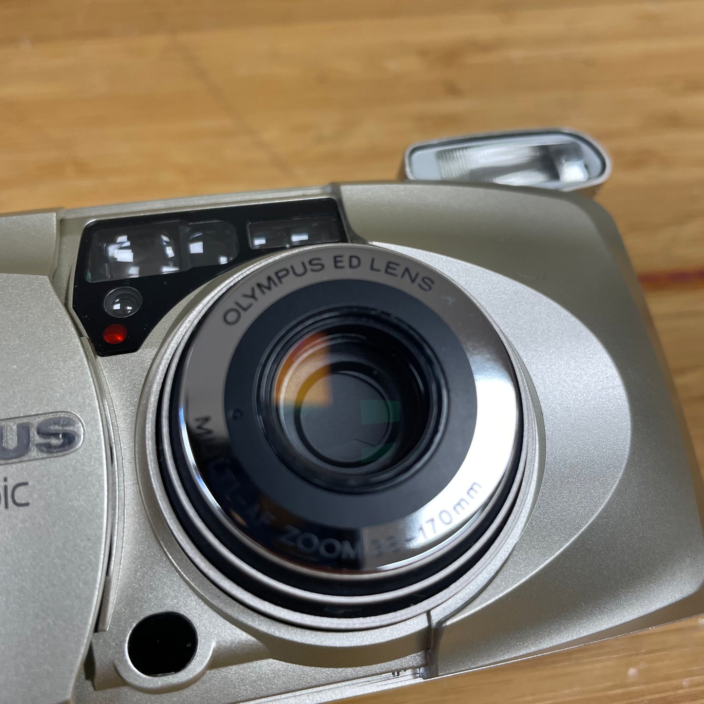 Olympus Stylus Epic Zoom 170 35mm All Weather Point & Shoot Camera w/ Case S# 4201525