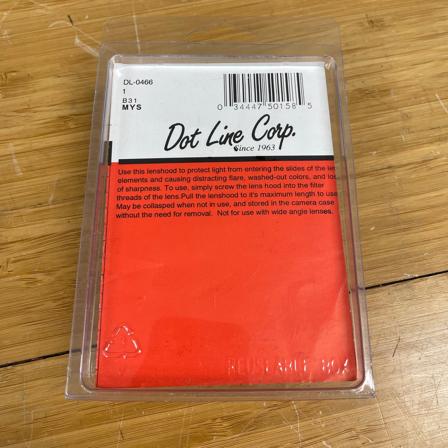 Dot Line Corp 52mm Lens Hood - Rubber, Collapsible