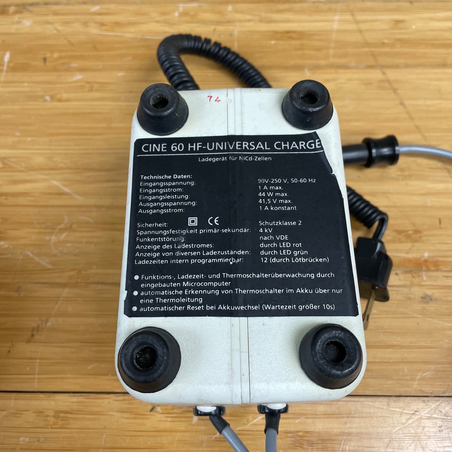 Cine 60 HF-Universal Dual Charger for SR I & II Batteries - S# 76344