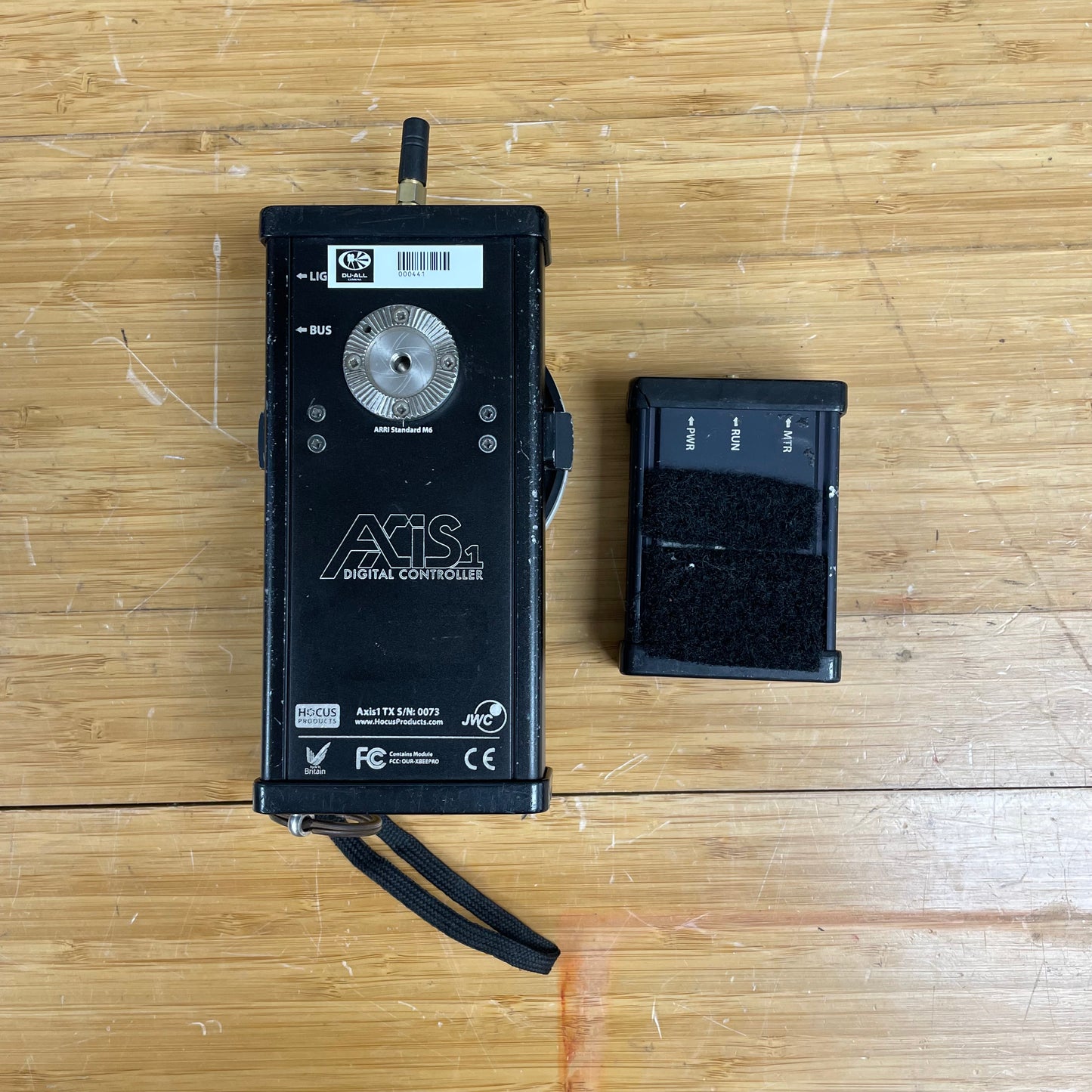 Hocus Axis 1 Remote Follow Focus Kit w/ Handset, Receiver & Case
