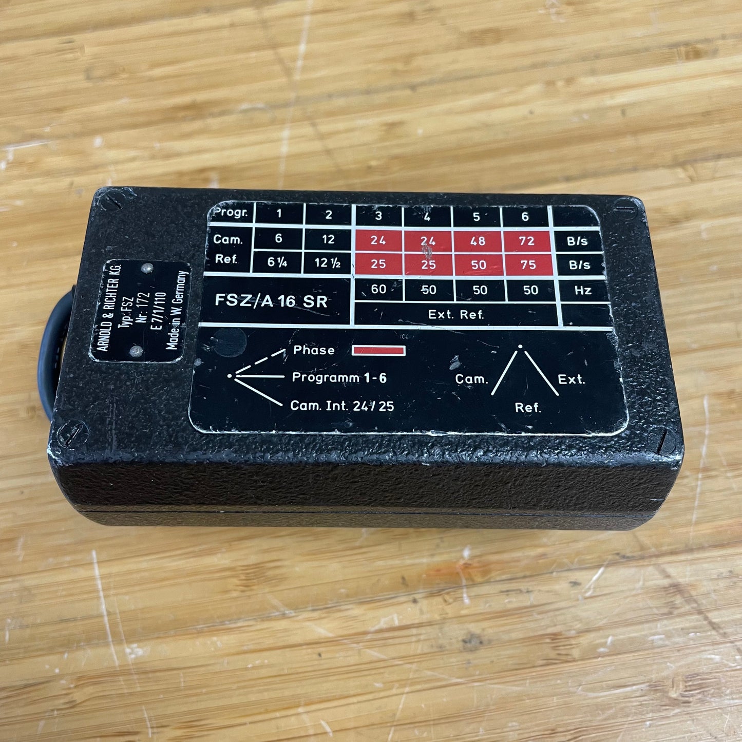 Arri FSV Multiple Operating Remote Controller for Arri Cameras S# 172