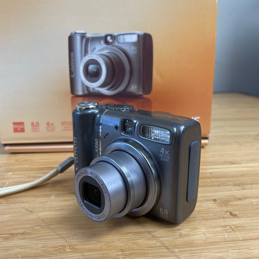 Canon Powershot A590 IS 8.0MP 4x Zoom - Digital Camera - Point & Shoot